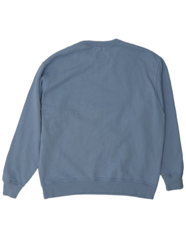 Champion Sweat-Shirt Graphique Homme XL Bleu
