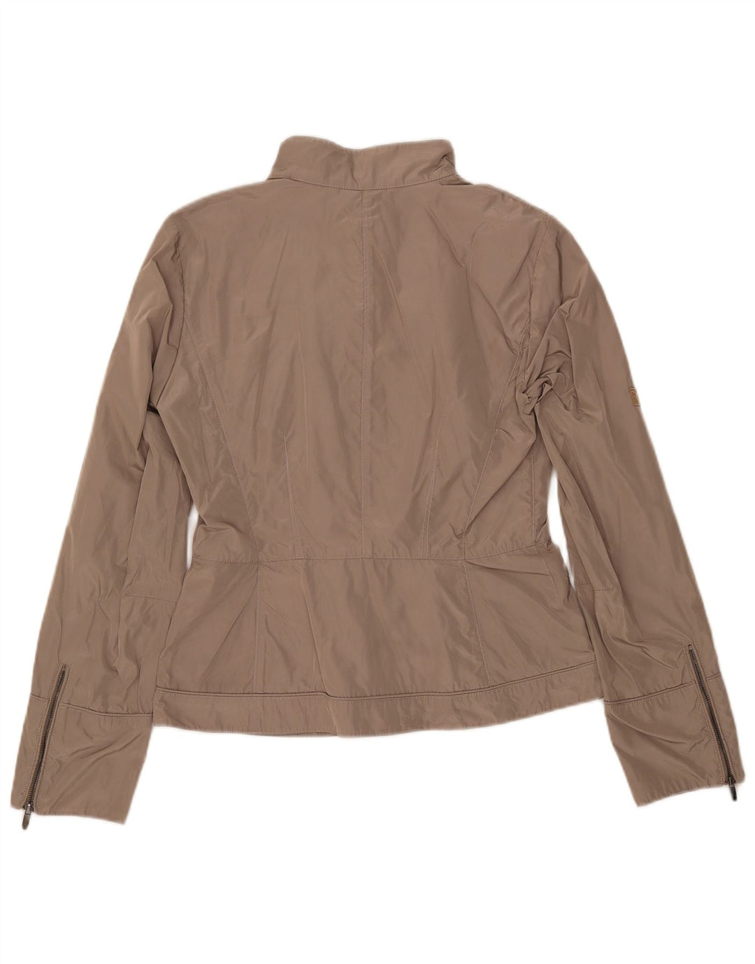 Cerruti 1881 Blouson Bomber Femme IT 44 Beige Moyen Polyester