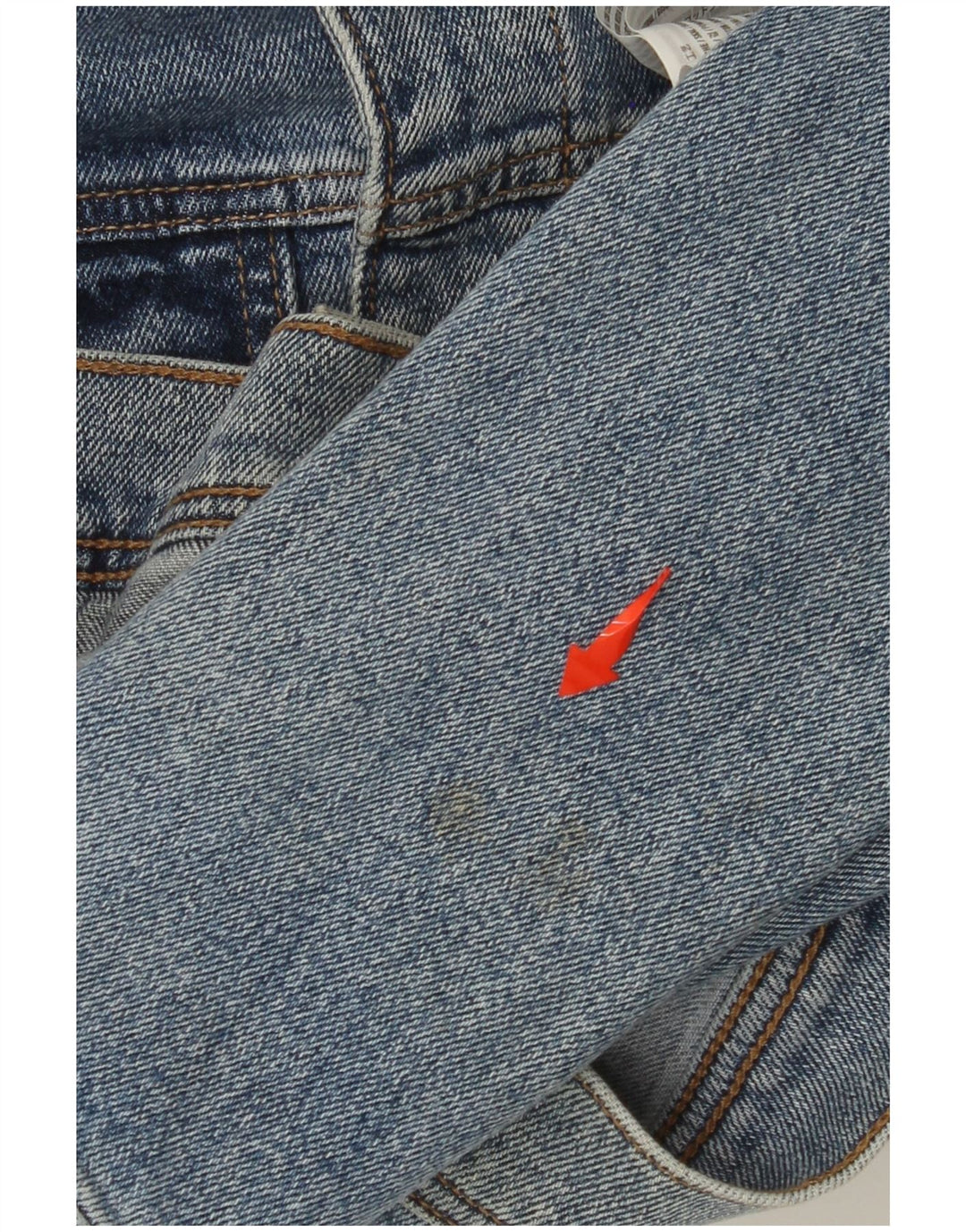 ABERCROMBIE & FITCH Veste en jean pour garçon 13-14 ans Bleu Coton