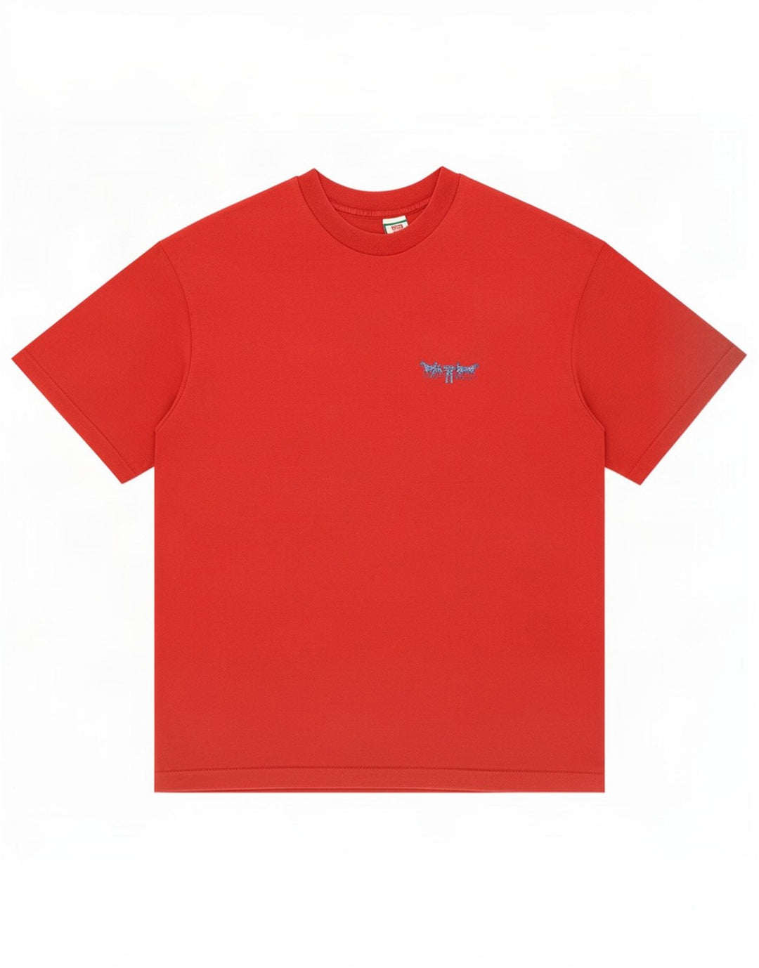 Levi's T-Shirt Graphique Homme Rouge Large Coton