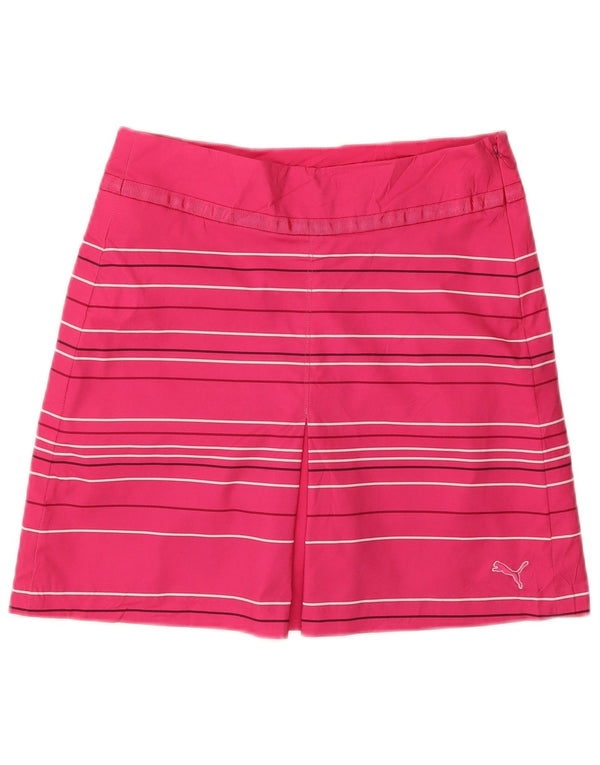 Puma Jupe-short pour femme UK 42 en polyester rayé rose moyen