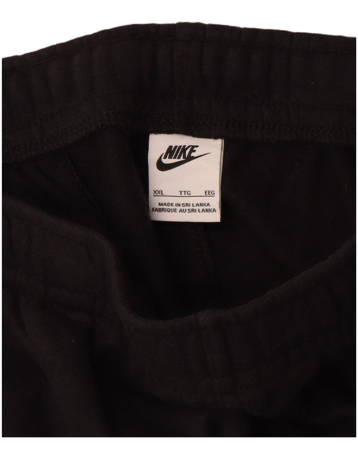 Nike Pantalon de survêtement pour homme 2XL Noir Coton