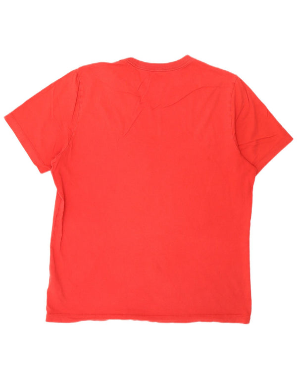 Nike T-Shirt Homme Grand Rouge Coton