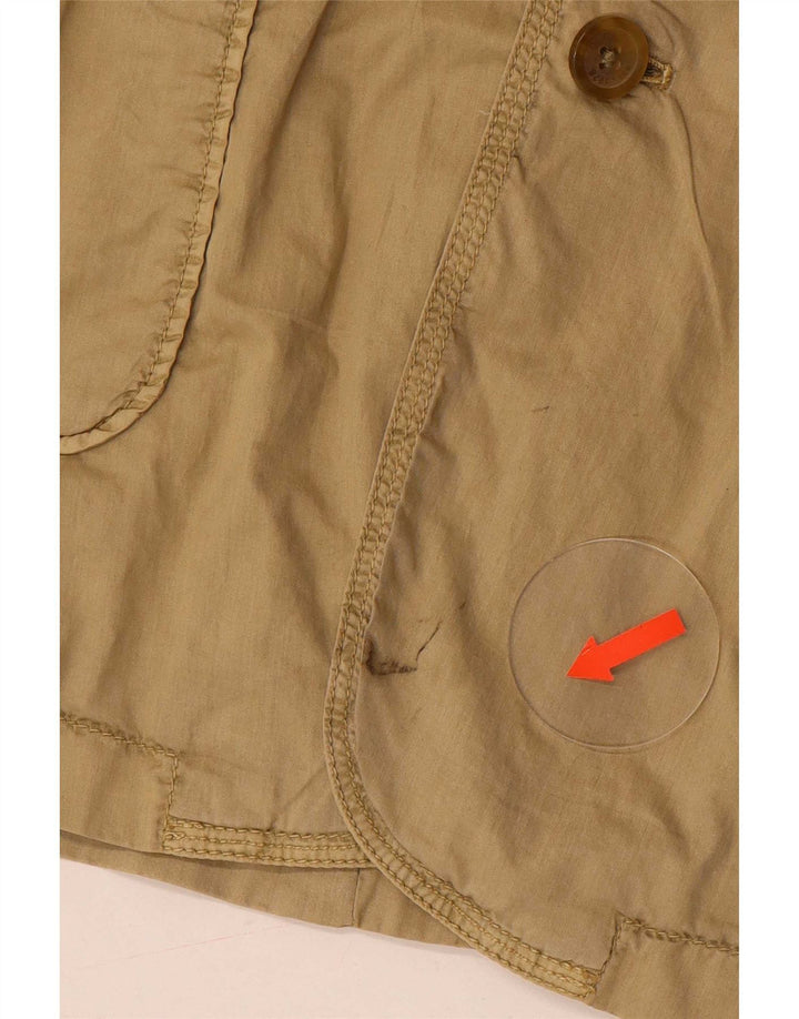 Closed Veste Blazer 2 Boutons Homme IT 48 Coton Beige Moyen