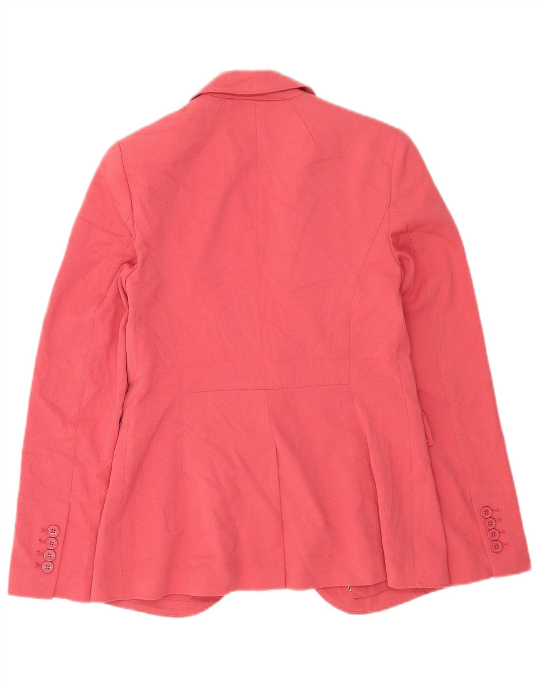 Marks & Spencer Veste blazer 1 bouton pour femme UK 8 Small Rose Polyester