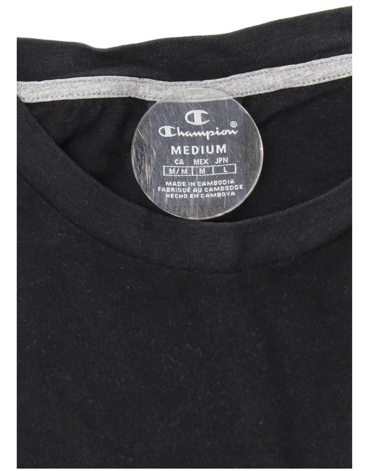Champion Haut graphique à manches longues pour homme Noir moyen