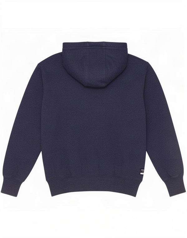 Superdry Pull à capuche graphique pour homme 2XL Coton bleu marine