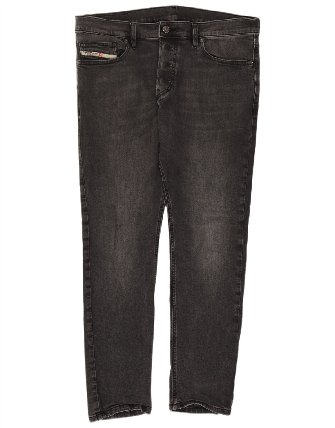 Diesel Jean Slim W34 L30 Homme Gris Coton