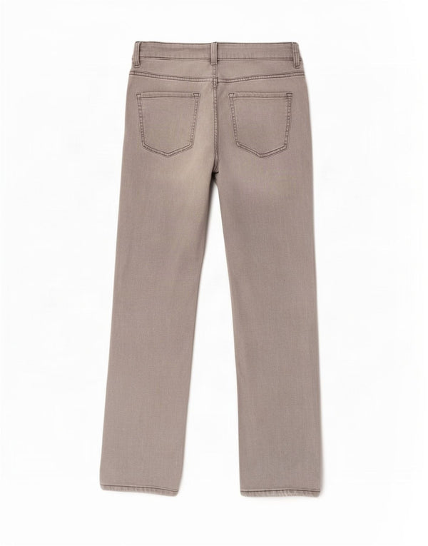 Marks & Spencer Jean droit The Sienna pour femme UK 12 Medium W30 L27 Gris