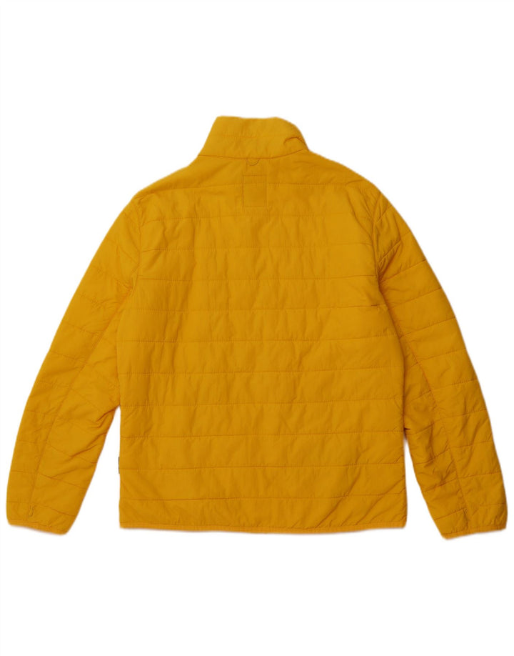 TIMBERLAND Veste matelassée pour hommes UK 38 Nylon jaune moyen
