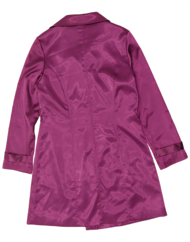 Sasha Trench-coat pour femme UK 44 Violet moyen