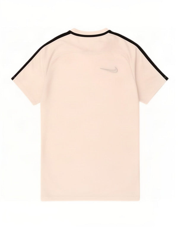 Nike Hommes Dri Fit T-Shirt Haut Petit Blanc Polyester