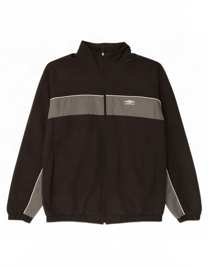 Umbro Veste de Survêtement Homme XL Noir Colorblock Polyester