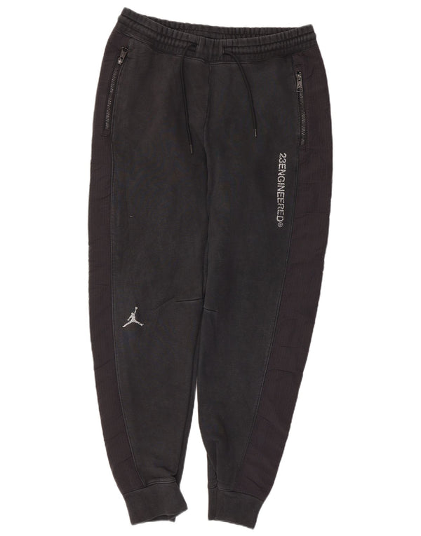 Jordan Pantalon de survêtement coupe slim pour homme en coton noir Taille L