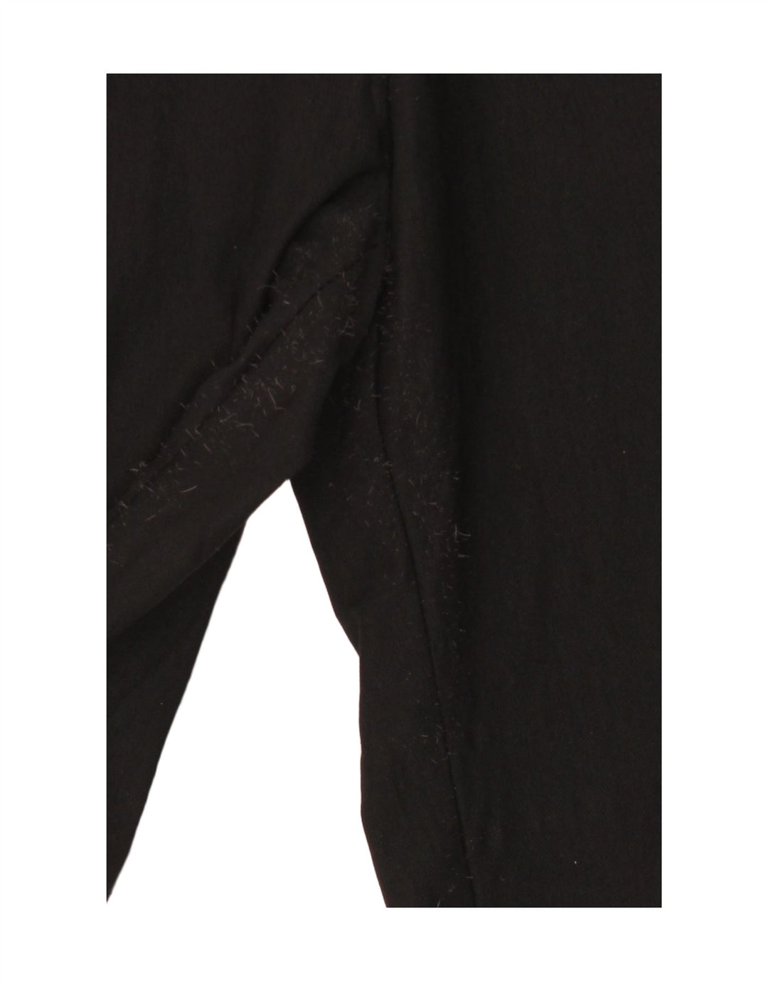 Massimo Dutti Pantalon Bootcut Femme EU 34 2XS W26 L30 Noir Viscose
