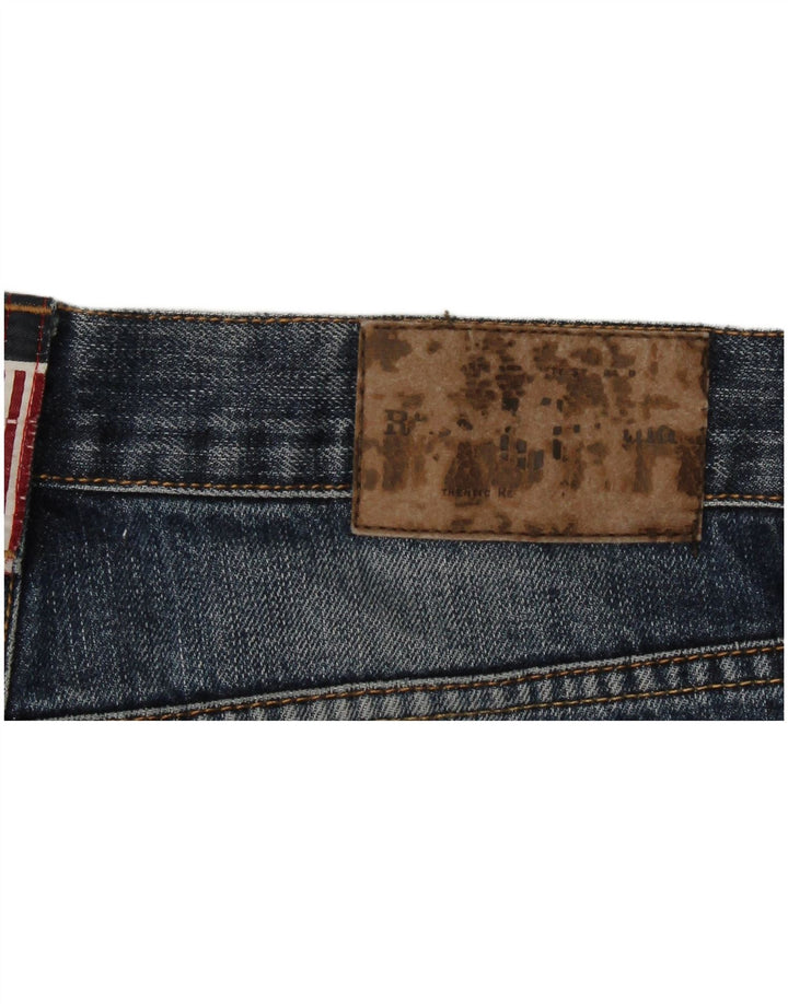 Jean droit femme vintage W30 L33 Bleu