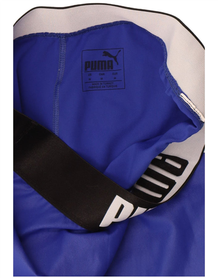 Puma Legging graphique pour femme UK 42 Bleu moyen Colourblock