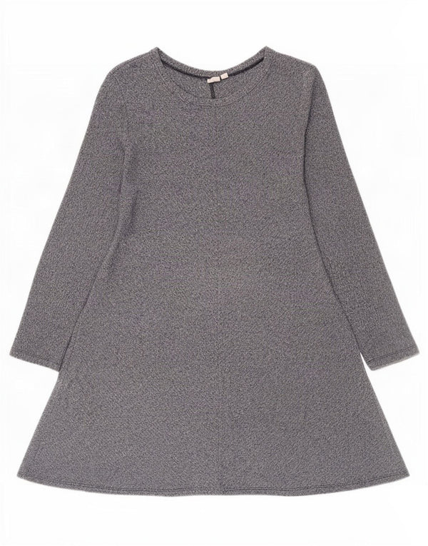 Gap Robe Pull à Manches Longues pour Femme UK 18 XL Bleu Moucheté Polyester