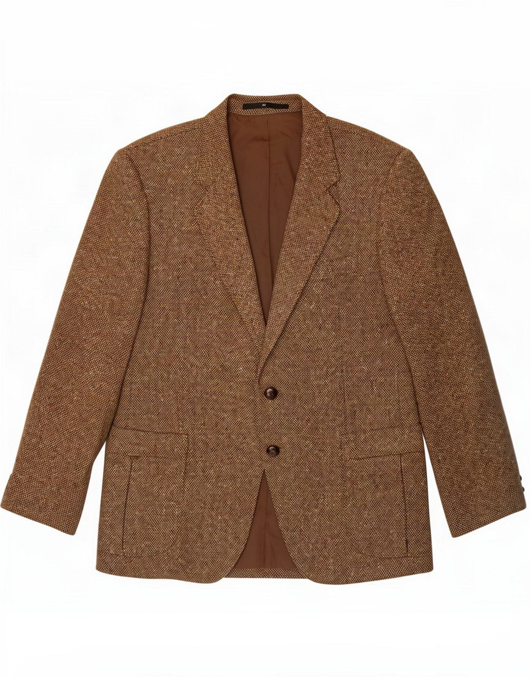Formtreu Veste blazer 2 boutons pour homme IT 52 XL Laine vierge marron