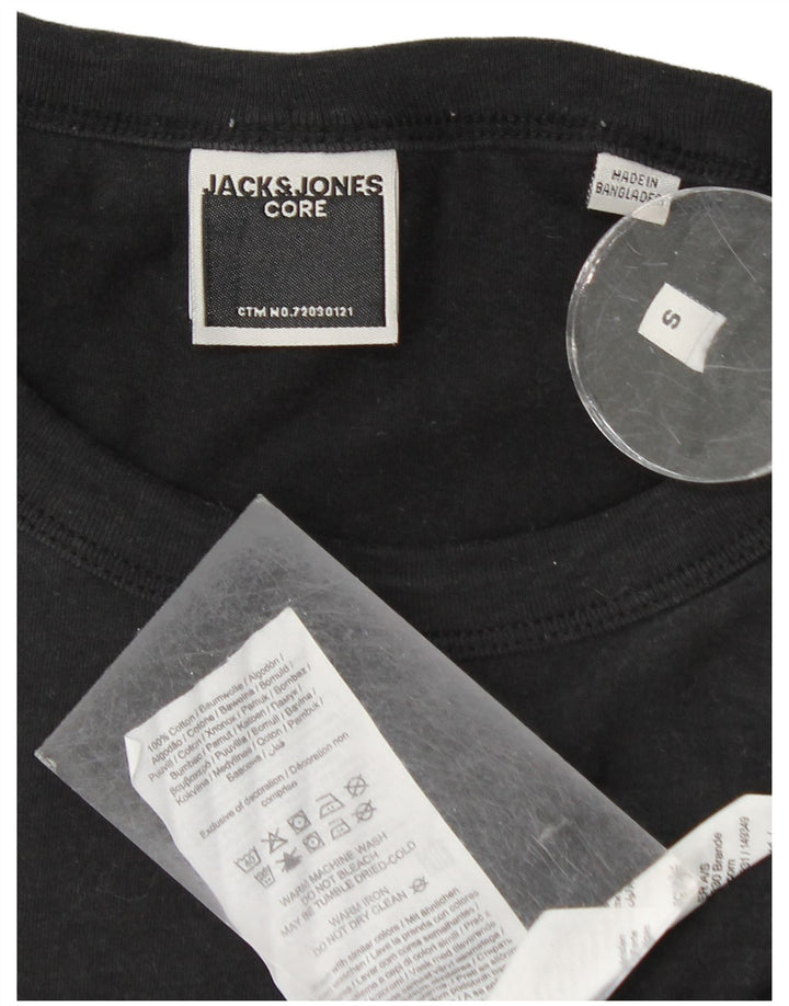Jack & Jones T-Shirt Homme Petit Noir Coton
