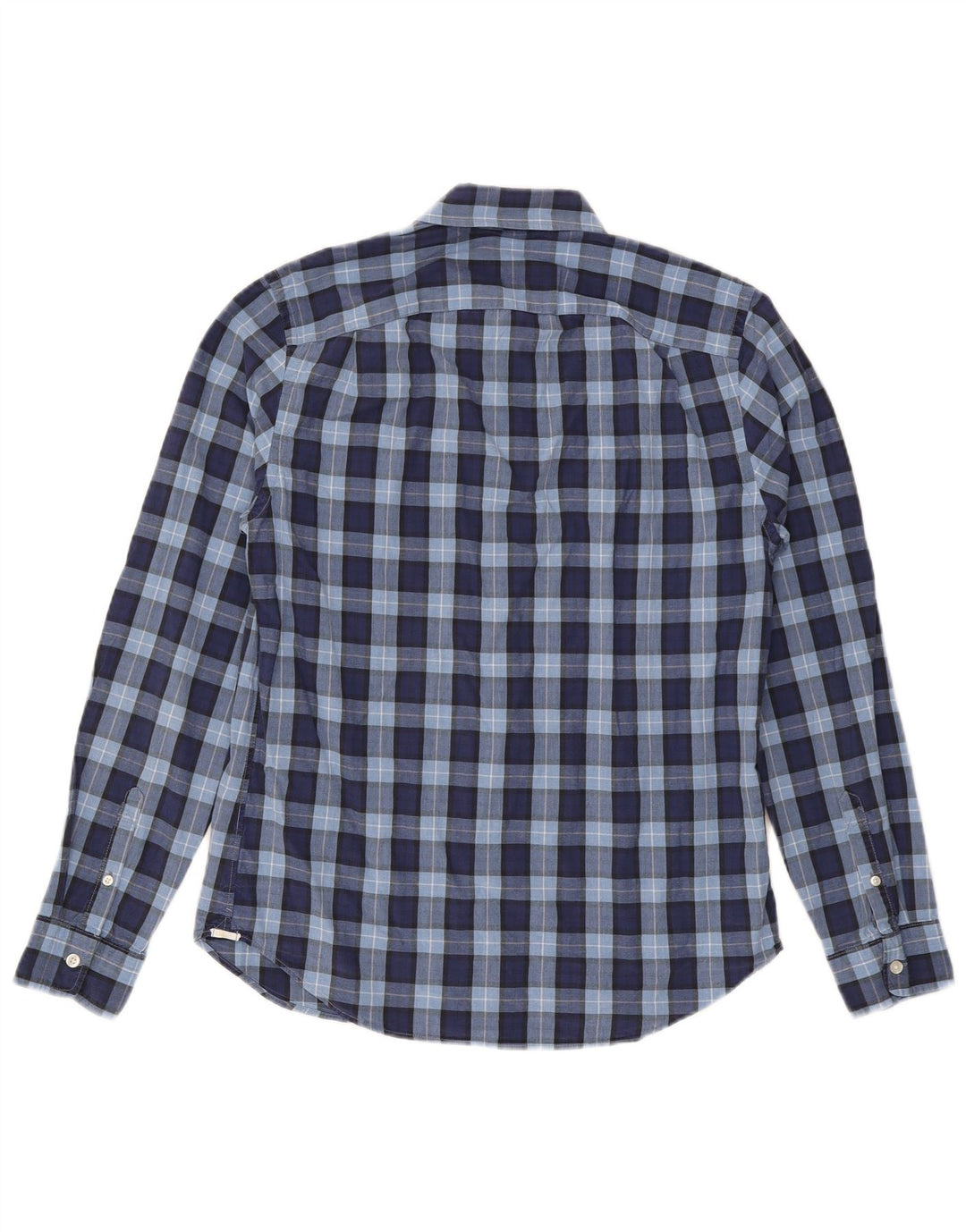 GAP Chemise Homme Bleu Marine Moyen Carreaux Coton