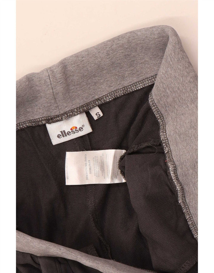 Ellesse Femme Pantalon De Survêtement Joggers Petit Gris Colorblock Coton