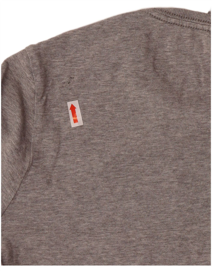 CHAMPION Haut Heritage Classics à manches longues pour femme UK 10 Small Gris
