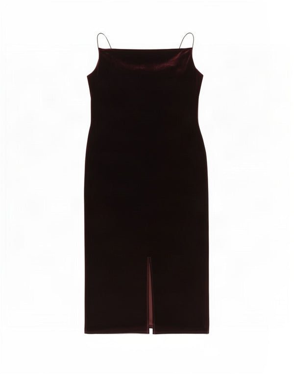 Dorothy Perkins Robe fourreau sans manches pour femme UK 20 2XL Bordeaux Polyester