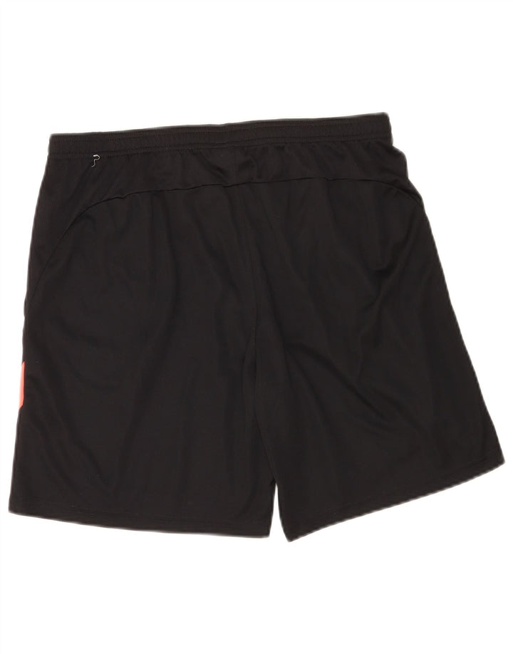 Nike Short de sport Dri Fit pour homme en polyester color block Noir Taille L