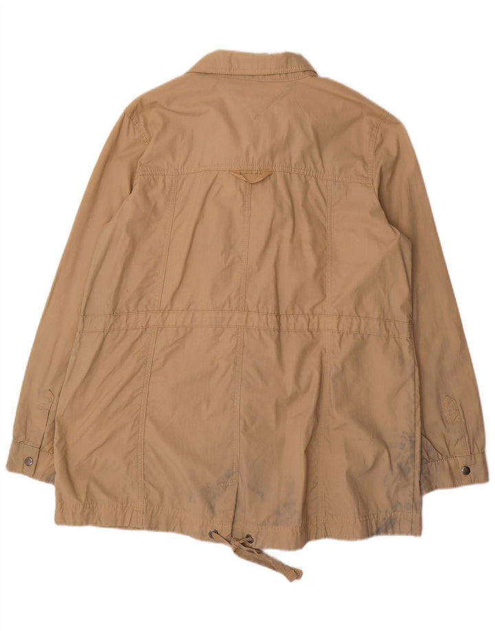 Tommy Hilfiger Veste utilitaire pour femme UK 16 Large Beige Coton
