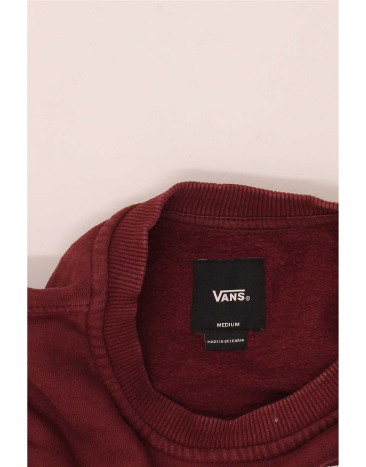 Vans Sweat-shirt graphique pour homme Bordeaux moyen