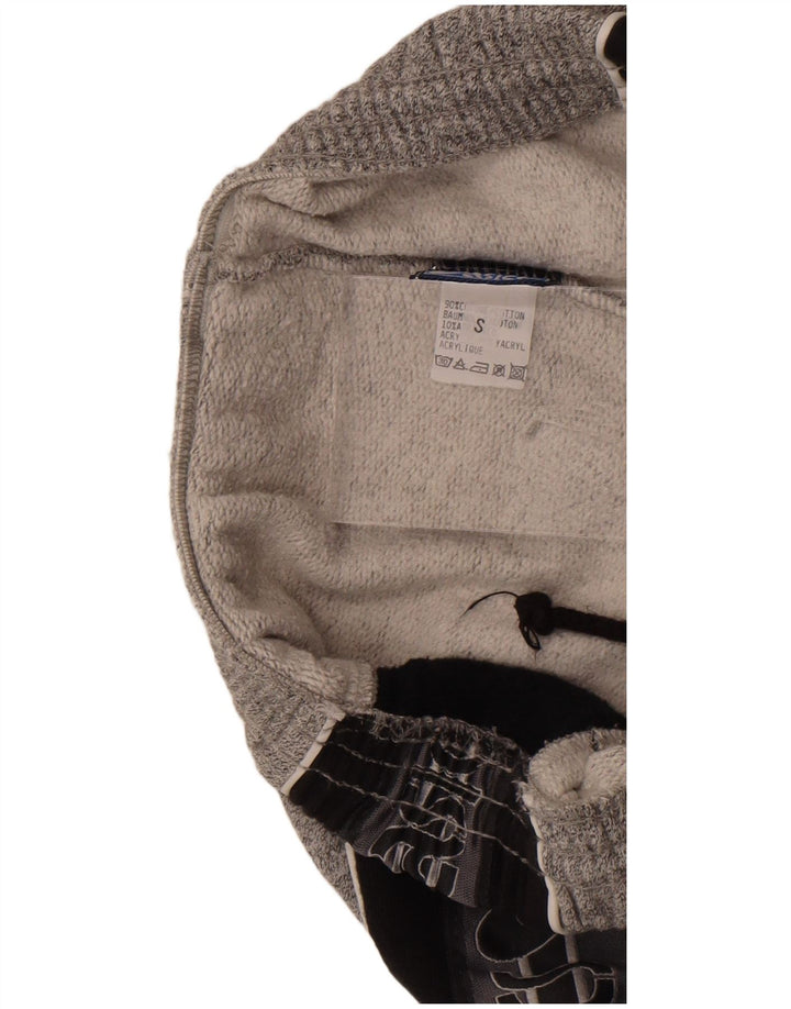 Asics Pantalon de Survêtement Graphique Petit Homme Gris Colorblock Cotton