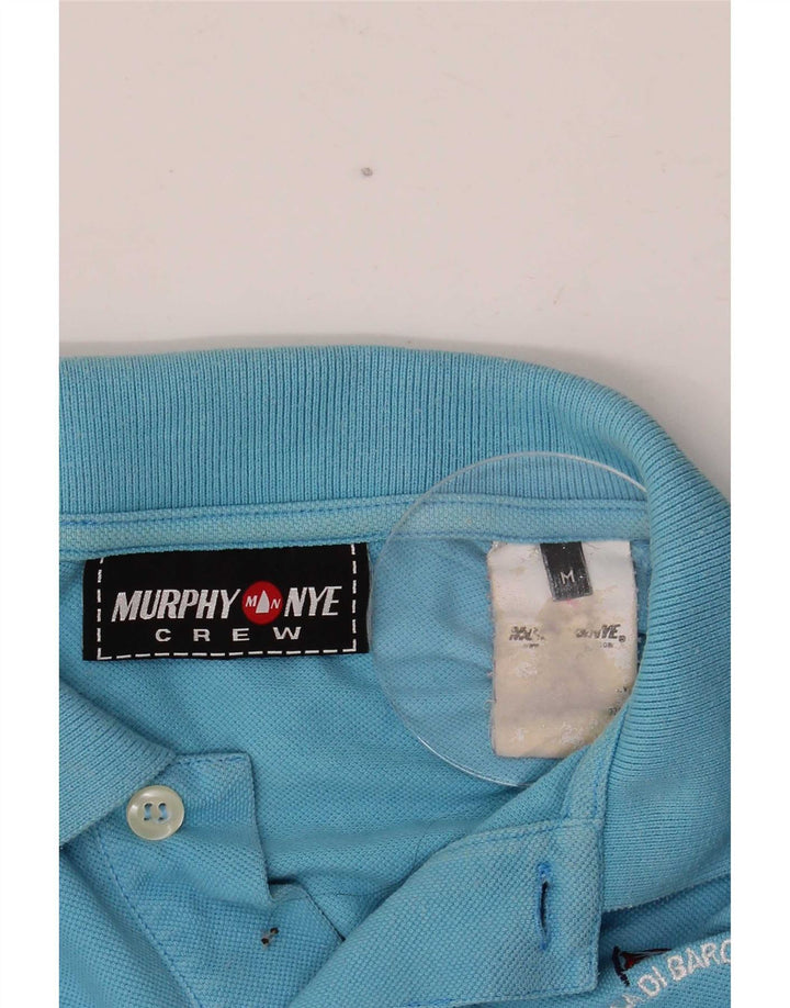 Murphy & Nye Polo Graphique Homme Bleu Moyen