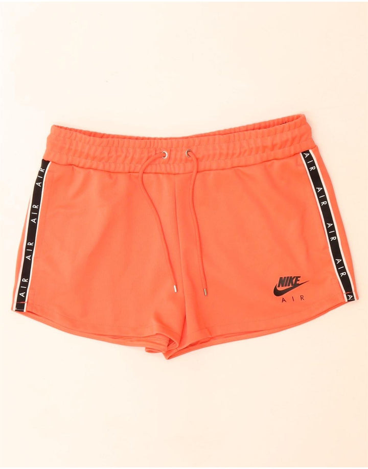 Nike Short de sport graphique pour femme UK 14 Orange moyen Polyester
