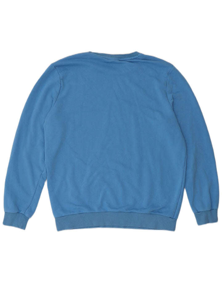 Puma Sweat-Shirt Homme Bleu Moyen Coton