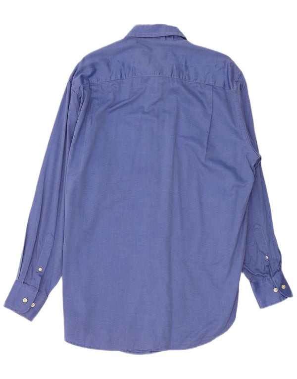 Nautica Chemise Homme Taille 16 Grand Coton Bleu