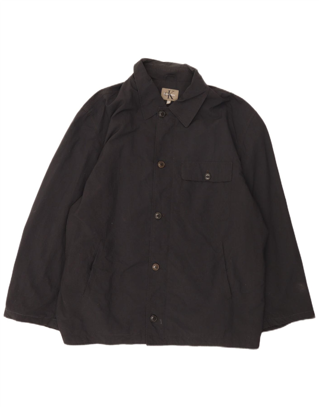 Calvin Klein Veste coupe-vent pour homme UK 44 2XL Noir
