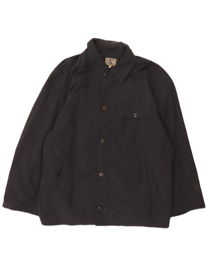 Calvin Klein Veste coupe-vent pour homme UK 44 2XL Noir