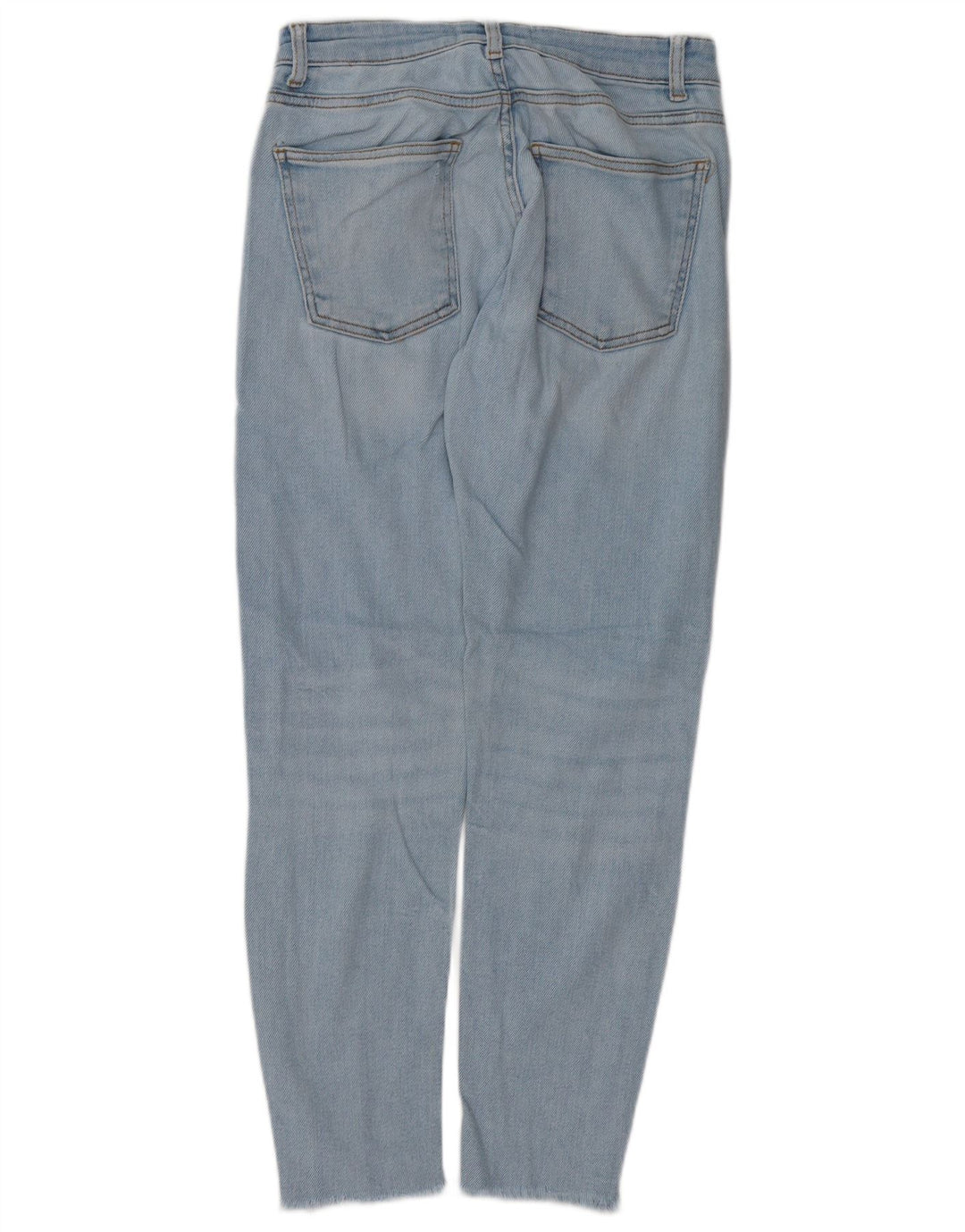 Jean fuselé pour femme ZARA EU 36 XS W26 L28 coton bleu