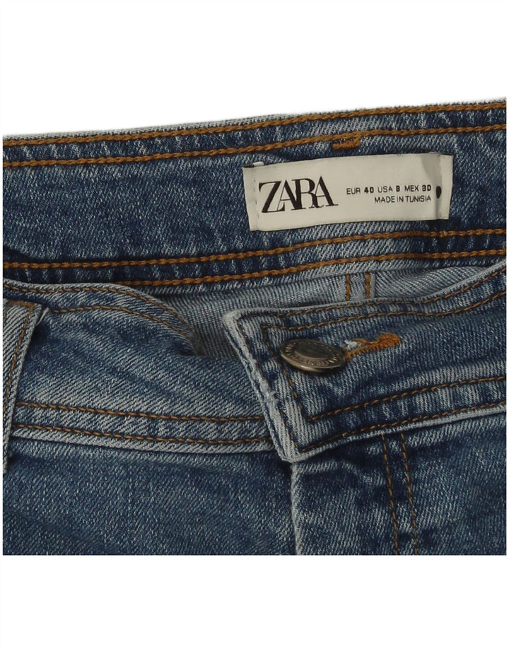 Zara Jean large pour femme EU 40 Medium W30 L29 Bleu