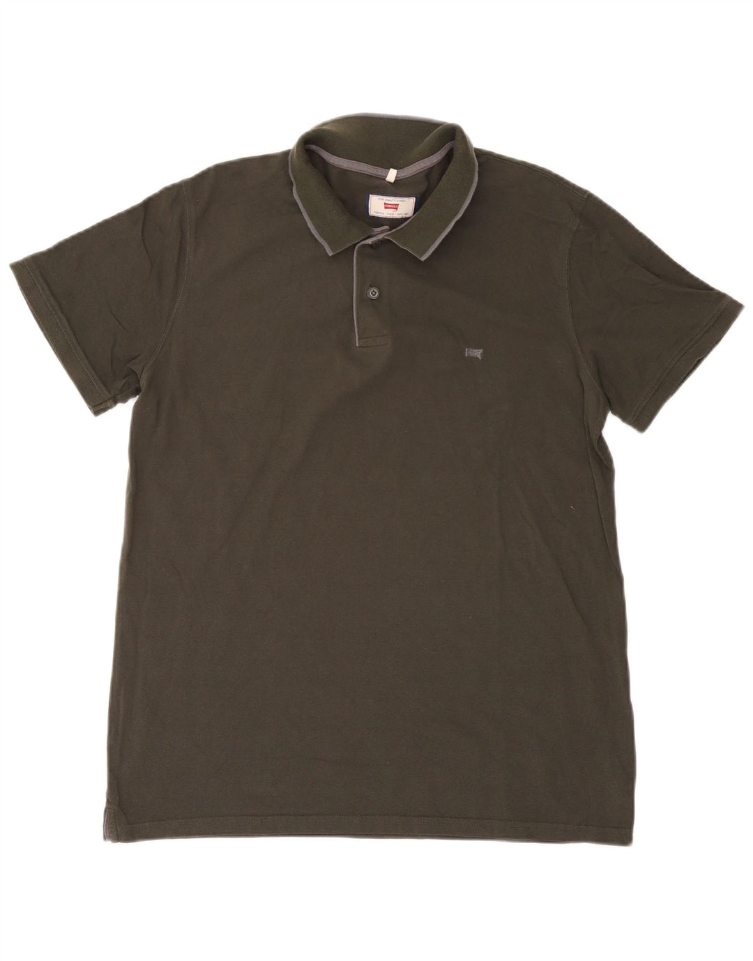 Carrera Polo Regular Fit XL Kaki Coton Homme
