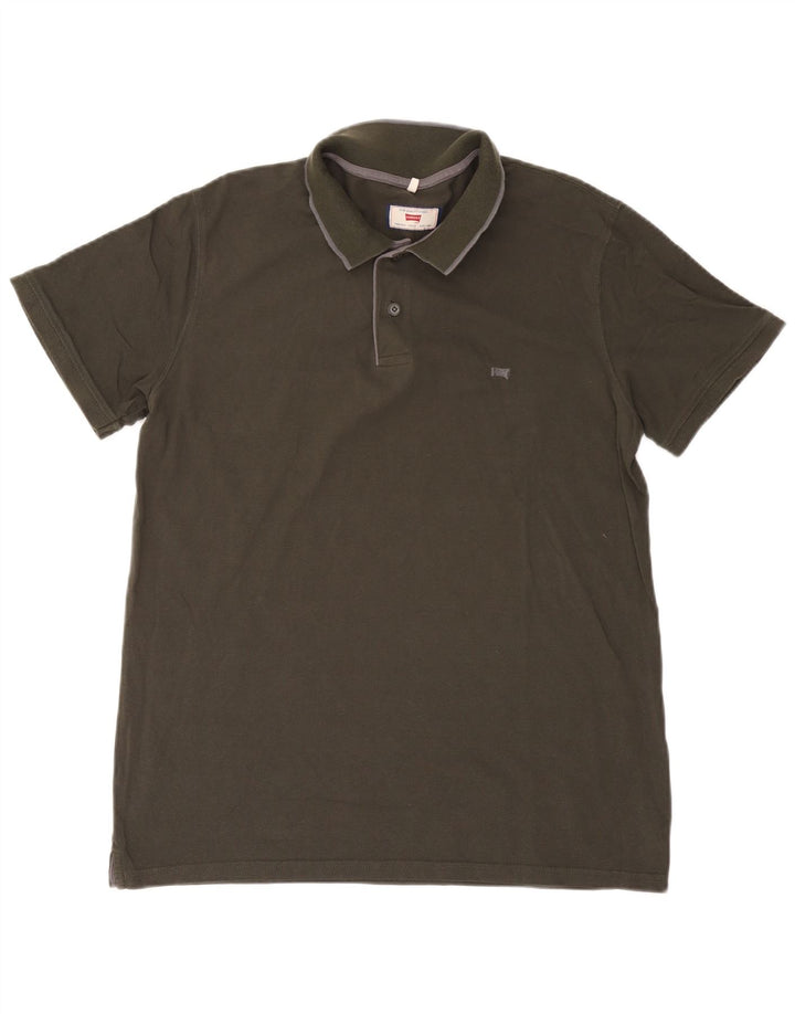 Carrera Polo Regular Fit XL Kaki Coton Homme