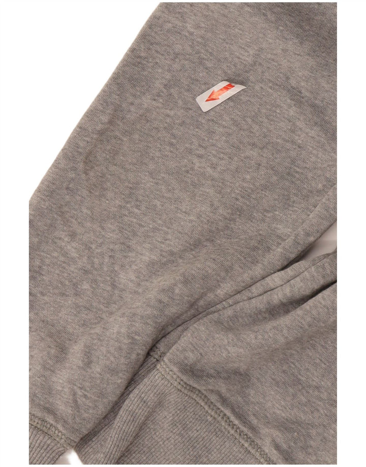 Tommy Hilfiger Sweat-Shirt Graphique Homme Gris Moyen Moucheté Coton