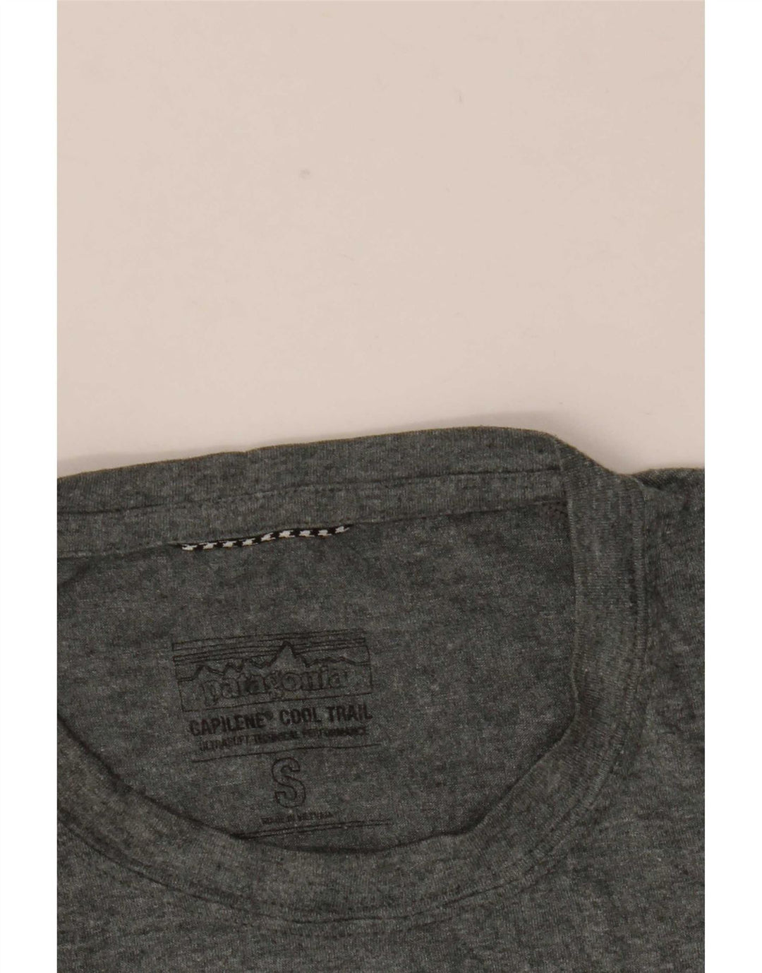 Patagonia T-Shirt Homme Haut Petit Gris Moucheté
