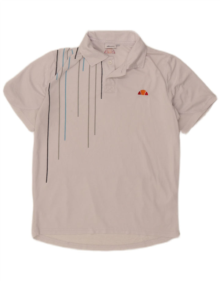 Ellesse Polo Homme Petit Blanc Rayé
