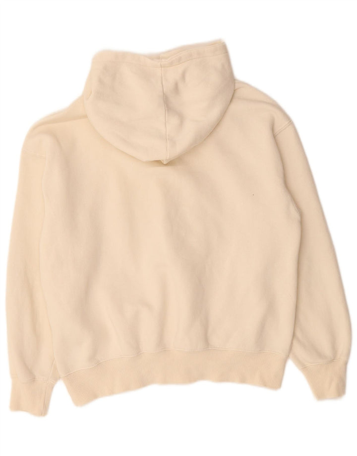 Pull à capuche ZARA filles 13-14 ans coton blanc cassé