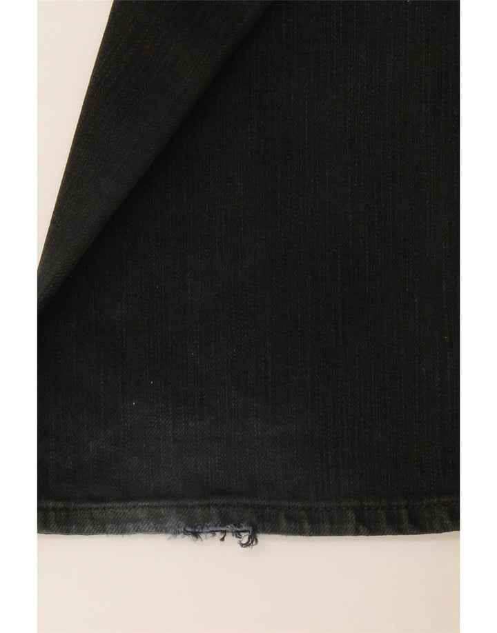 Marks & Spencer Jean droit Blue Harbor homme W36 L33 coton noir