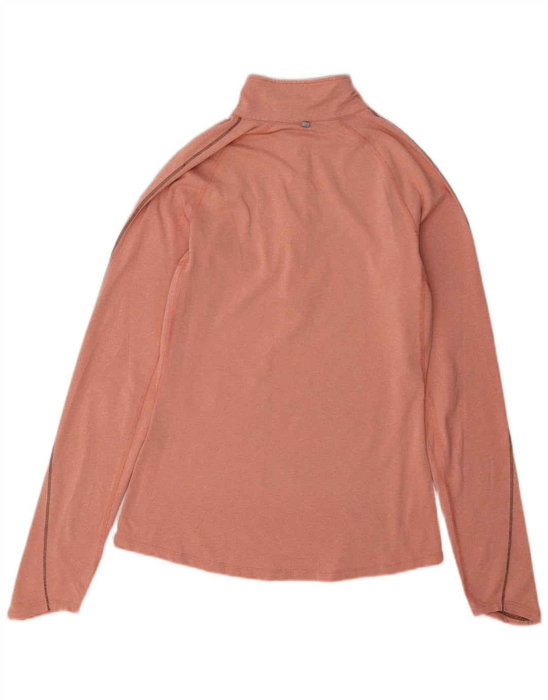 Nike Haut de survêtement Dri Fit à col zippé pour femme UK 10 Petit Rose