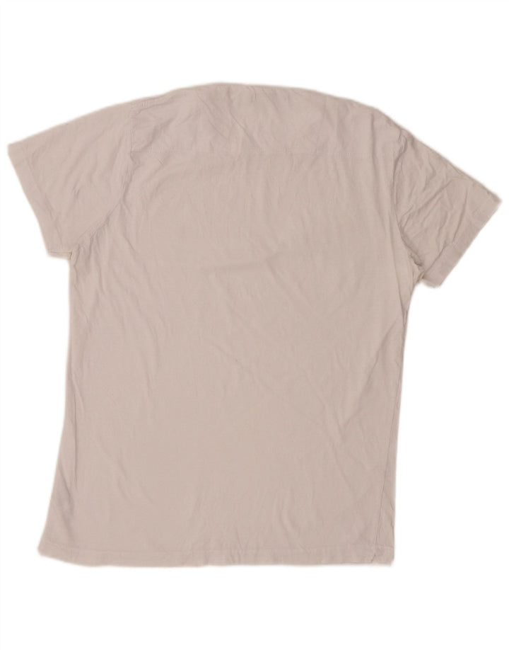 FRENCH CONNECTION T-Shirt Femme UK 12 Moyen Blanc Coton