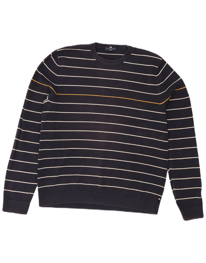 Marks & Spencer Pull à Col Rond Blue Harbor Homme Bleu Marine Moyen